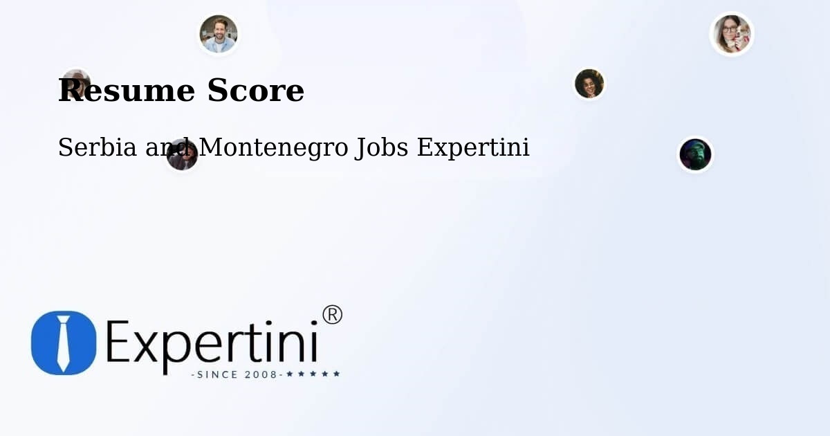 Resume Score & Job Description Match Tool – Dowling - Serbia and Montenegro Jobs Expertini